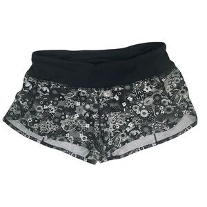 Lululemon Speed Short *SW L.E. 2017 Seawheeze Counter Culture White Black Size 6